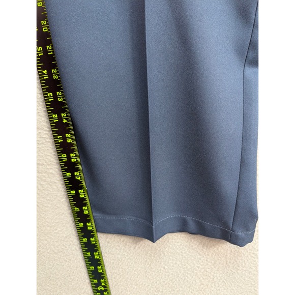 Haggar Cool18 Pro Men's Dress Pants Trousers Navy Blue Size 40x30 Classic Fit - Picture 5 of 8